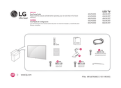 LG 43LF6350.AWH Easy Setup Manual