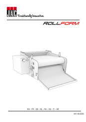 JAC Rollform Translation Of Original User Instructions