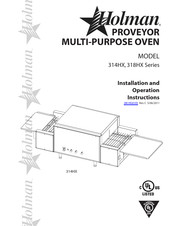 Holman 314HX Series Assembly, Installation And Operation Instructions