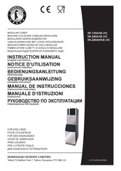Hoshizaki IM-240AWNE-HC Instruction Manual