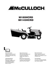 McCulloch MI145HCRD Instruction Manual