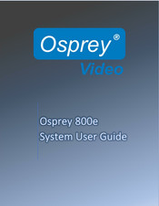 Osprey 800e Series User Manual