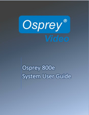 Osprey 845e User Manual