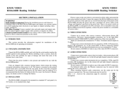 Knox Video RS16x16HB Manual