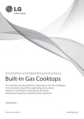 LG HB6422BGF Installation And Operating Instructions Manual