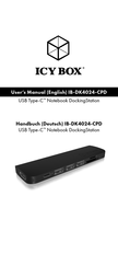 Icy Box IB-DK4024-CPD User Manual