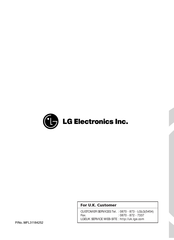LG WD-14370FD Owner's Manual
