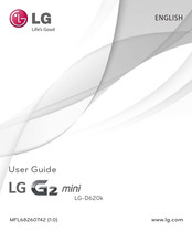 LG G2 mini LGD620K.ASMAWH User Manual