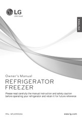 LG GR-V212SLB Owner's Manual
