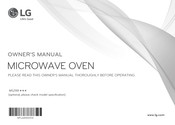 LG MS2883AAB Owner's Manual