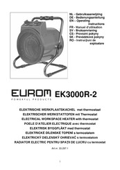 EUROM EK3000R-2 Operating Instructions Manual