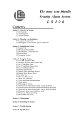 Novar ED&S LS400 Manual