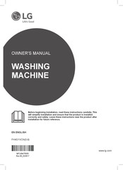 LG FH4G1VCN9 Owner's Manual