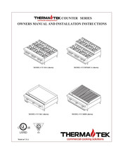 Therma-tek TC24-24RB Manuals
