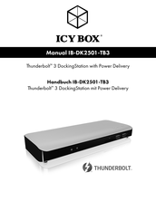 Icy Box Thunderbolt 3 IB-DK2501-TB3 Manual