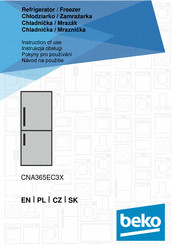 Beko CNA365EC3X Instructions For Use Manual
