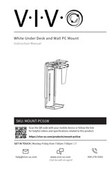Vivo MOUNT-PC01W Instruction Manual