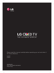 LG 55EA980W Manual