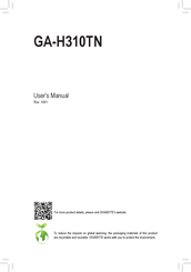 GIGA-BYTE TECHNOLOGY GA-H310TN User Manual
