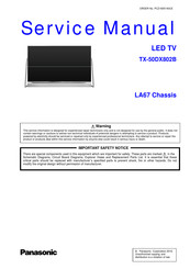 Panasonic VIERA TX-50DX802B Service Manual