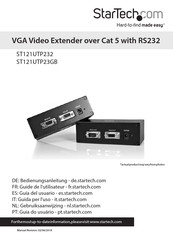 StarTech.com ST121UTP23GB Instruction Manual