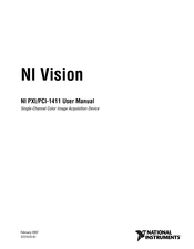 National Instruments NI PXI-1411 User Manual