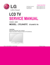 LG 37LK457C Service Manual