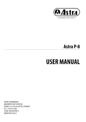 Astra P-8 User Manual