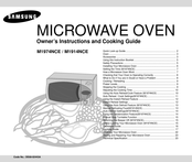 Samsung M1974NCE Owner's Instructions And Cooking Manual