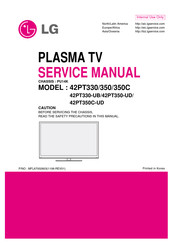 LG 42PT350C-UD Service Manual