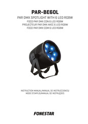 FONESTAR PAR-BE60L Instruction Manual