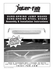 Inter-fab DURO-SPRING Assembly/Installation Instructions