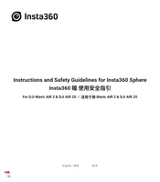 Insta360 DJI AIR 2S Instructions And Safety Manuallines