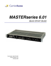 Carrier Access 8015-24VDC Quick Start Manual