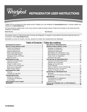 Whirlpool W10855069A User Instructions
