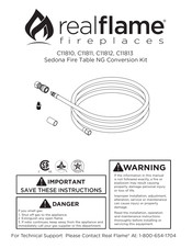 Real Flame C11813 Manual