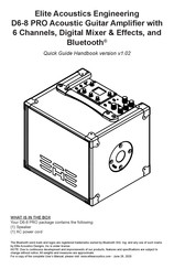 Elite Acoustics Engineering D6-8 PRO Quick Manual Handbook