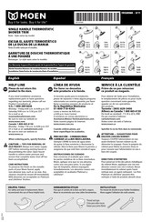 Moen TS3900 Installation Instructions Manual