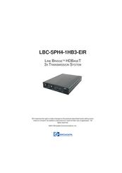 Broadata LBC-SPH4-1H3B-EIR User Manual