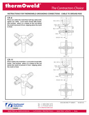 Burndy Continental Industries ThermOweld CR-4 Instructions