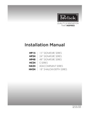 Perlick HC24 Installation Manual