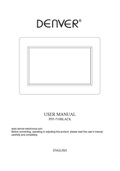 Denver PFF-710BLACK User Manual