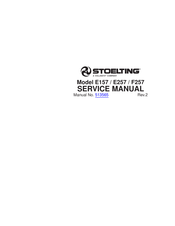 Vollrath Stoelting E257 Service Manual