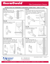 Burndy Continental Industries thermOweld CC-14 Instructions