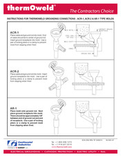 Burndy Continental Industries thermOweld ACR-1 Instructions