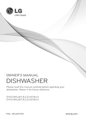 LG D1422WAFB Owner's Manual