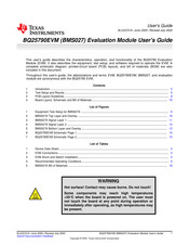 Texas Instruments BQ25790 User Manual