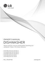 LG D1419WMFB Owner's Manual