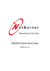 NetBurner MOD5270-100IR Quick Start Manual