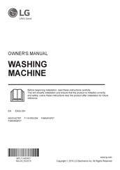 LG WV9142WRP Owner's Manual